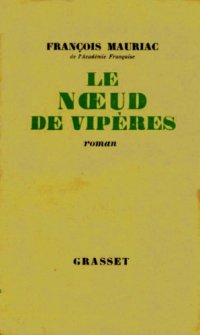 cover of the book Le Nœud de vipères de François Mauriac (Fiche de lecture)