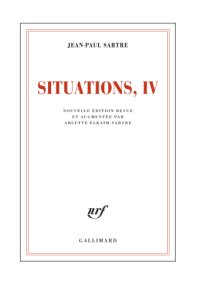 cover of the book Situations, IV, Avril 1950-avril 1953