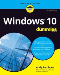 cover of the book Windows 10 For Dummies