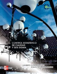 cover of the book Control estadístico de calidad y seis sigma.