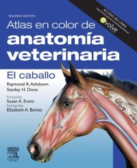 cover of the book Atlas en color de anatomía veterinaria. El caballo