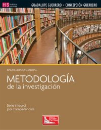 cover of the book Metodología de la investigación.