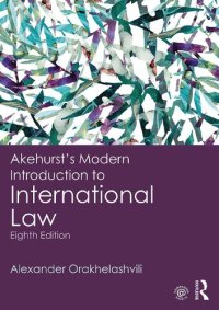 cover of the book Akehurst's Modern Introduction to International Law