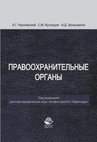 cover of the book Правоохранительные органы