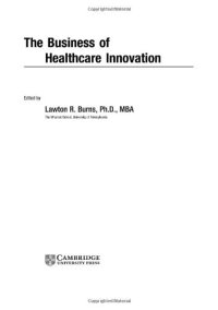 cover of the book The Business of Healthcare Innovation