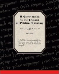 cover of the book A Contribution to the Critique of Political Economy