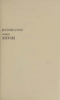 cover of the book Justification