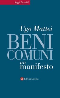 cover of the book Beni comuni: Un manifesto