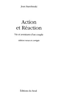 cover of the book Action et Réaction. Vie et aventures d'un couple