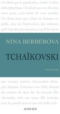 cover of the book Tchaïkovski: biographie