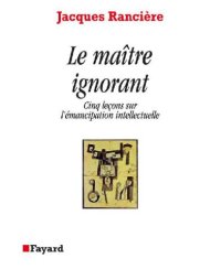 cover of the book Le Maître ignorant