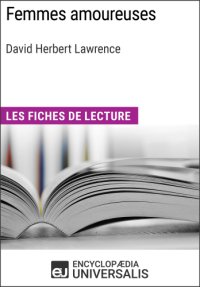 cover of the book Femmes amoureuses de David Herbert Lawrence: Les Fiches de lecture