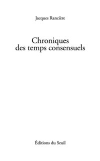 cover of the book Chroniques des temps consensuels