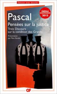 cover of the book Pensées sur la justice