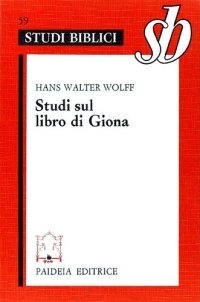 cover of the book Studi sul libro di Giona