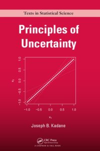 cover of the book The principles of uncertainty