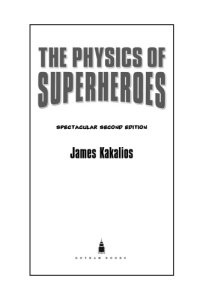 cover of the book The physics of superheroes