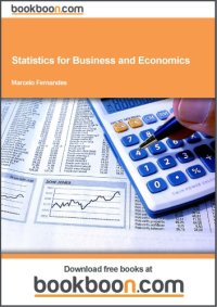 cover of the book Statistics for business and economics