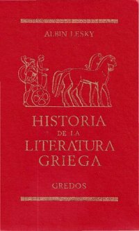 cover of the book Historia de la Literatura Griega