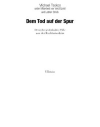 cover of the book Dem Tod auf der Spur Spannende Fälle des Professor Tsokos