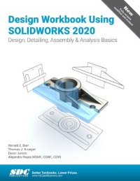 cover of the book Design Workbook Using Solidworks 2020