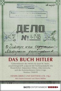 cover of the book Das Buch Hitler