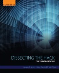 cover of the book Dissecting the hack the V3rb0ten network