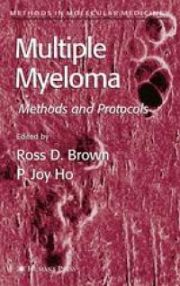 cover of the book Multiple Myeloma: Methods and Protocols