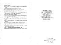 cover of the book A borracha na Amazônia: expansão e decadência, 1850-1920