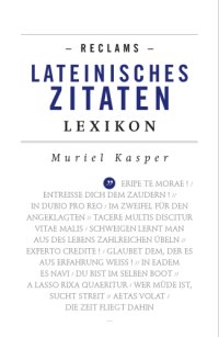 cover of the book Reclams Lateinisches Zitaten-Lexikon