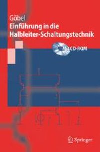 cover of the book Einführung in die Halbleiter-Schaltungstechnik