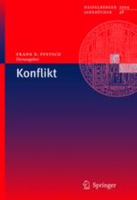 cover of the book Konflikt