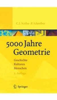 cover of the book 5000 Jahre Geometrie: Geschichte Kulturen Menschen