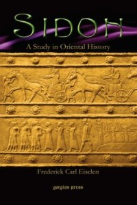 cover of the book Sidon: A Study in Oriental History