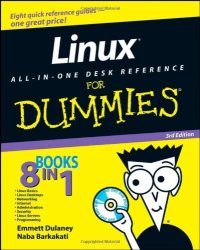 cover of the book Linux All-in-One Desk Reference For Dummies