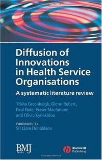 cover of the book Diffusion of Innovations in Health Service Organisations: A Systematic Literature Review