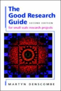 cover of the book The Good Research Guide