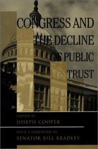 cover of the book Congress and the Decline of Public Trust