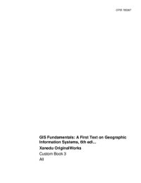 cover of the book GIS Fundamentals: a First Text on Geographic Information Systems