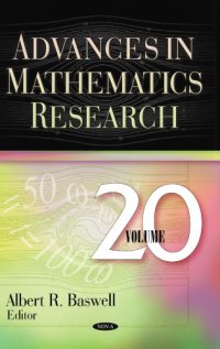 cover of the book Advances in mathematics research. Volume 20