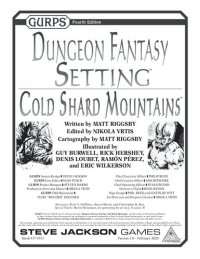 cover of the book GURPS Dungeon Fantast Setting: Cold Shard Mountains