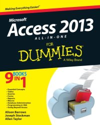 cover of the book Access 2013 all-in-one for dummies