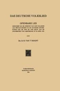 cover of the book Das Deutsche Volkslied