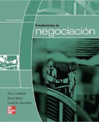 cover of the book Fundamentos de negociación