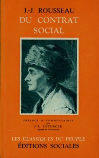 cover of the book Du contrat social