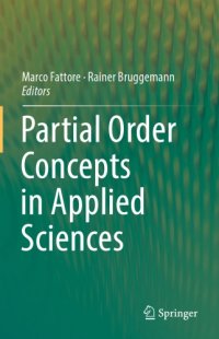 cover of the book Partial order concepts in applied sciences