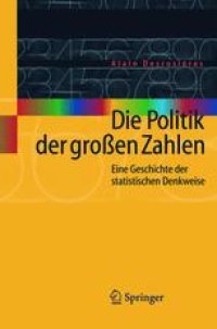 cover of the book Die Politik der großen Zahlen: Eine Geschichte der statistischen Denkweise