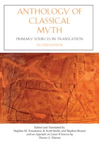 cover of the book Anthology of classical myth: primary sources in translation