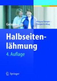 cover of the book Halbseitenlähmung: Alltag ist Therapie — Therapie ist Alltag