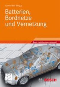 cover of the book Batterien, Bordnetze und Vernetzung